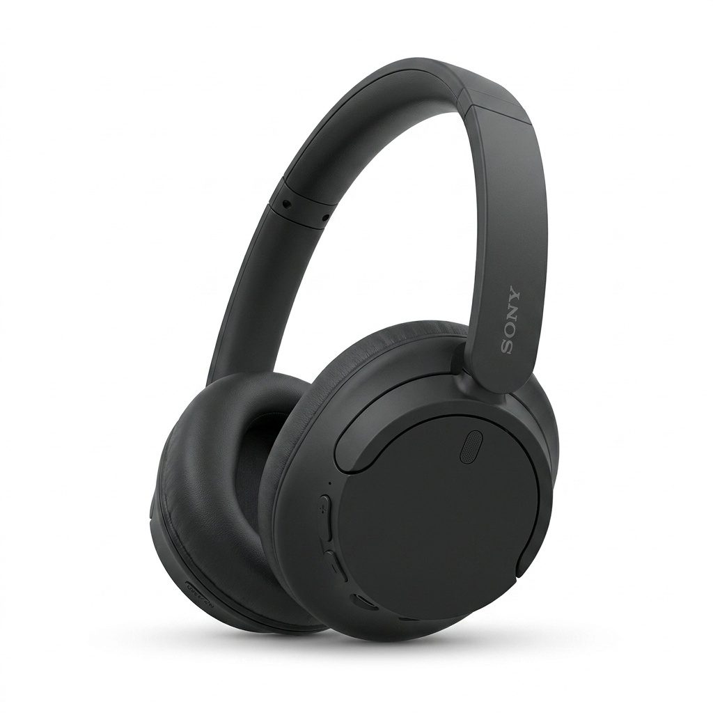 هدفون بلوتوثی سونی مدل WH-CH720N با نویز کنسلینگ فعال (ANC)، درگاه شارژ USB Type-C، دارای اتصالات همزمان به دو دستگاه، طراحی سبک و ارگونومیک