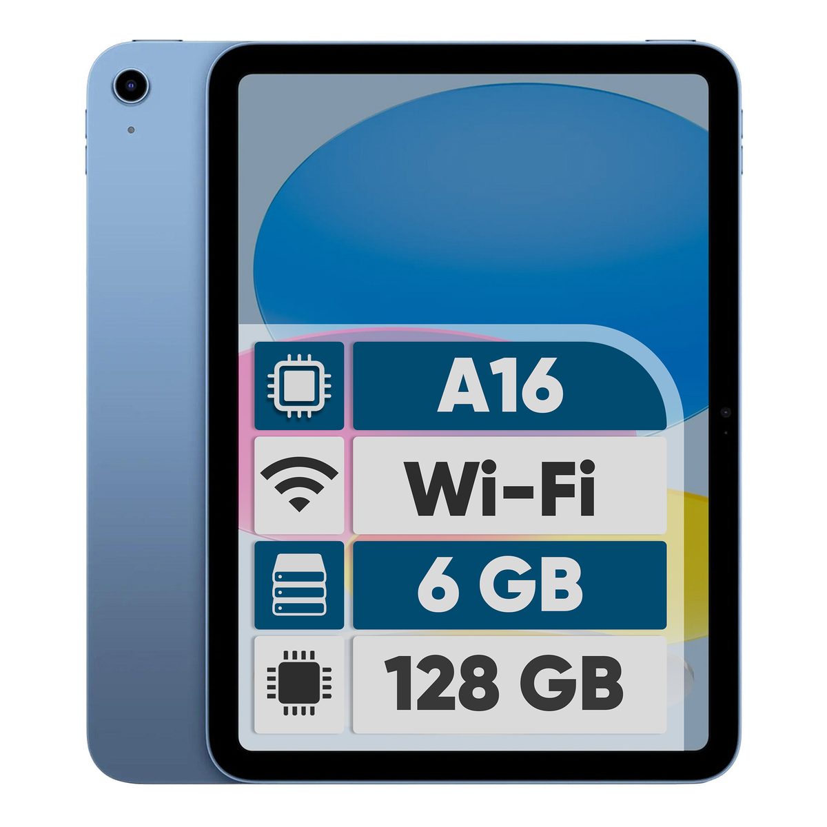 تبلت 11 اینچ اپل مدل iPad 2025 Wi-Fi ظرفیت 128 گیگابایت و رم 6 گیگابایت