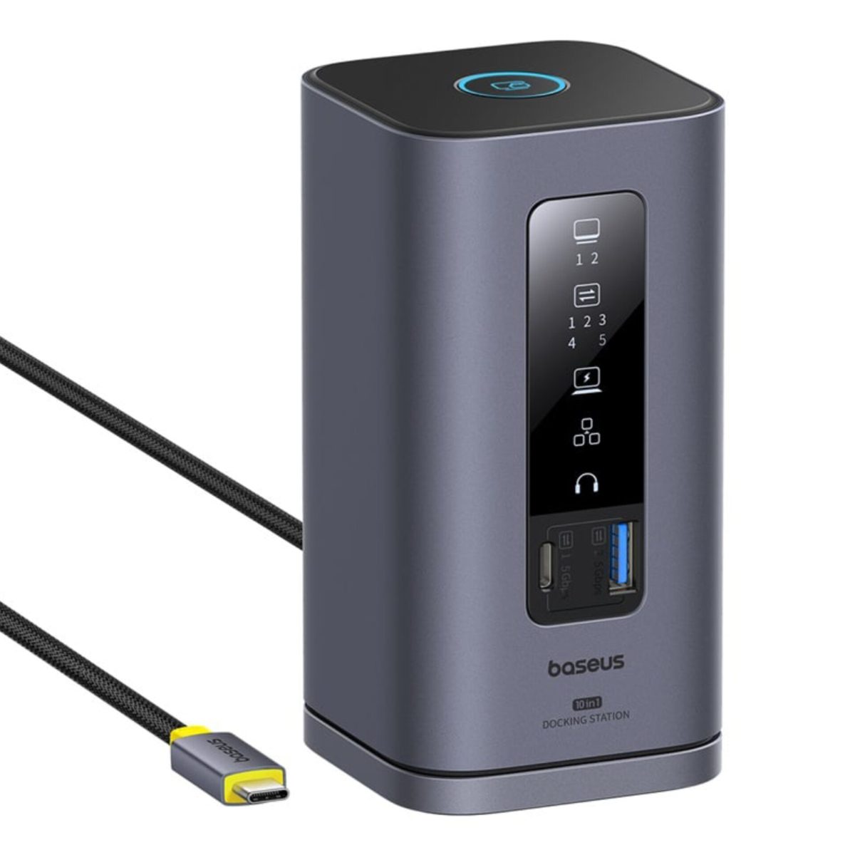 هاب 10 پورت USB-C بیسوس مدل BS-OH174   به همراه کابل USB-C