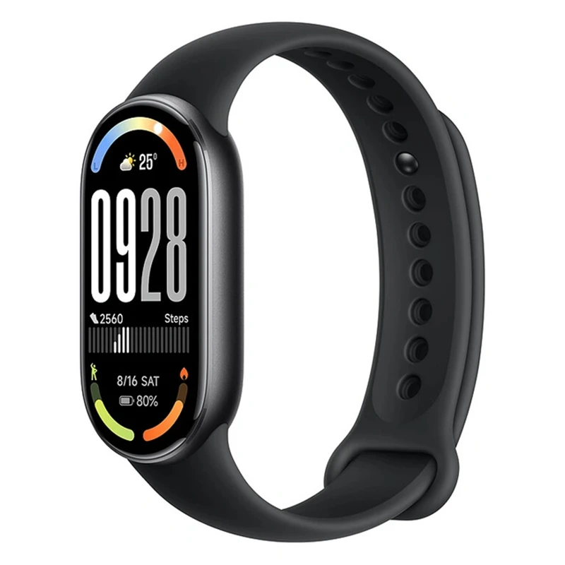 مچ‌بند هوشمند ۴۶ میلی‌متری شیائومی مدل Smart Band 10 با بند سیلیکونی
